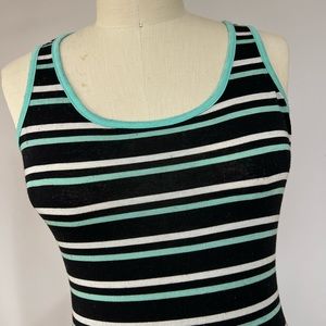 Basic Life Striped Maxi Dress L